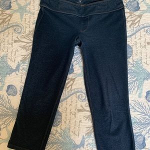 Athleta capris. They look like denim. Size med